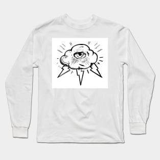 Artistic Cloud Long Sleeve T-Shirt